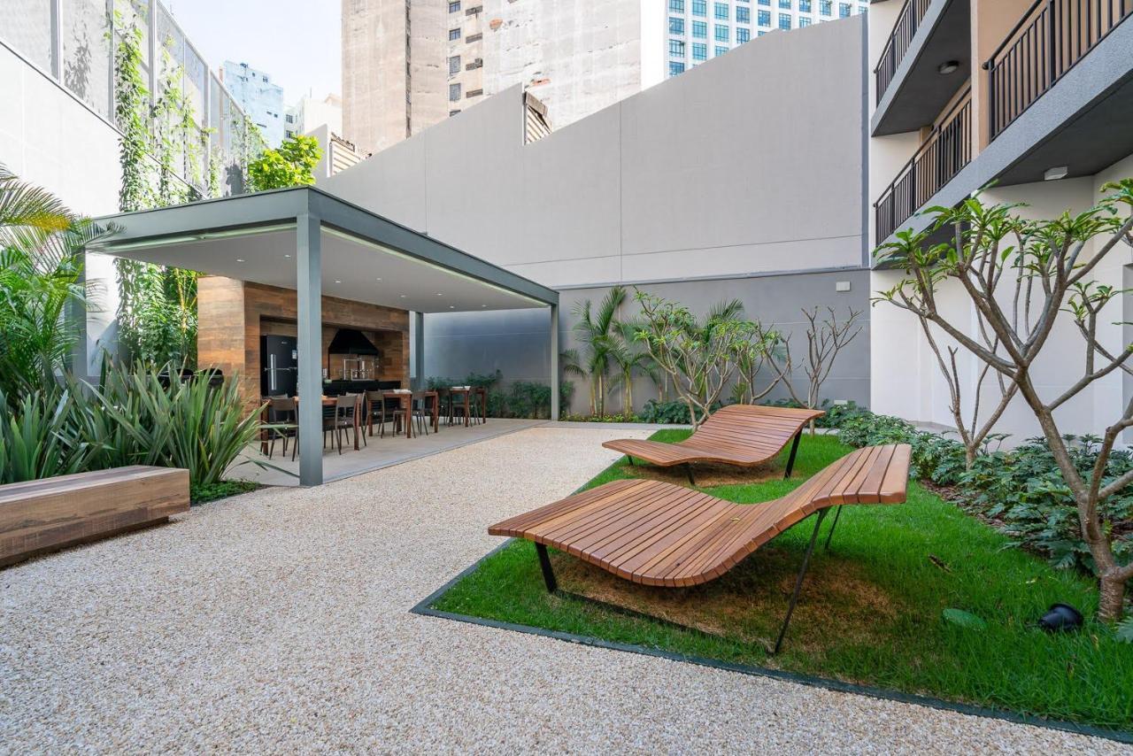 Apartamento Para Renovar As Energias - Cama Queen São Paulo Ngoại thất bức ảnh