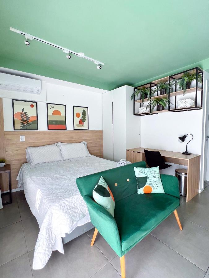 Apartamento Para Renovar As Energias - Cama Queen São Paulo Ngoại thất bức ảnh