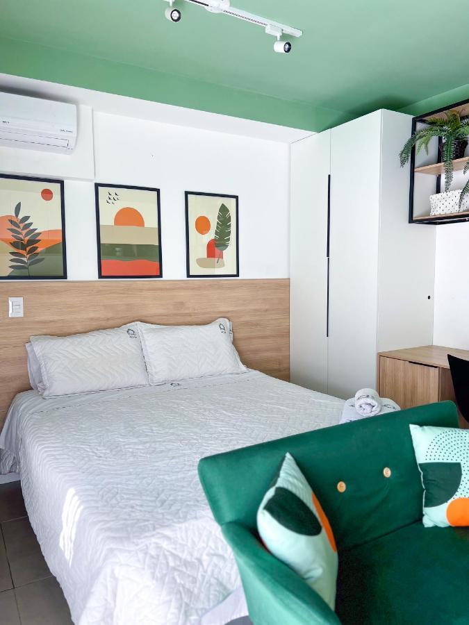 Apartamento Para Renovar As Energias - Cama Queen São Paulo Ngoại thất bức ảnh
