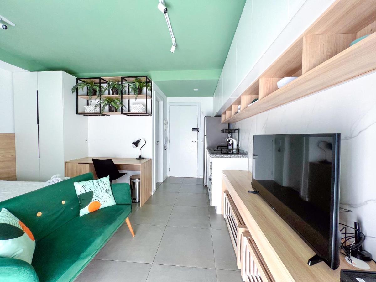 Apartamento Para Renovar As Energias - Cama Queen São Paulo Ngoại thất bức ảnh